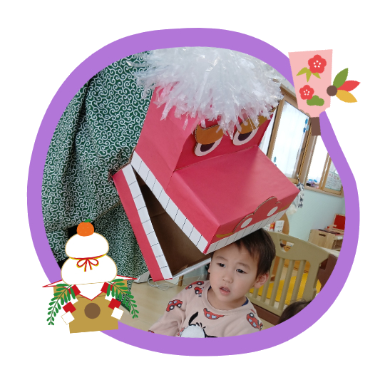 おもちつきごっこ